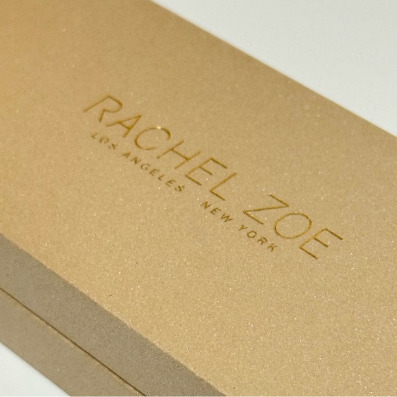 Rachel Zoe Mother Of Pearl Clover 14K Gold Plated Sterling Silver Bracelet NIB - Picture 14 of 16